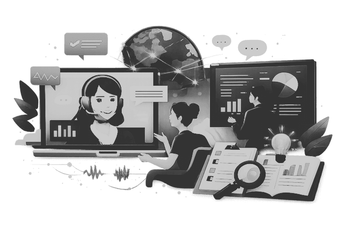 DeepInterview Illustration